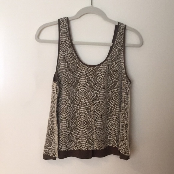 Lucca Couture Layered Tank Top, size L - Picture 1 of 4